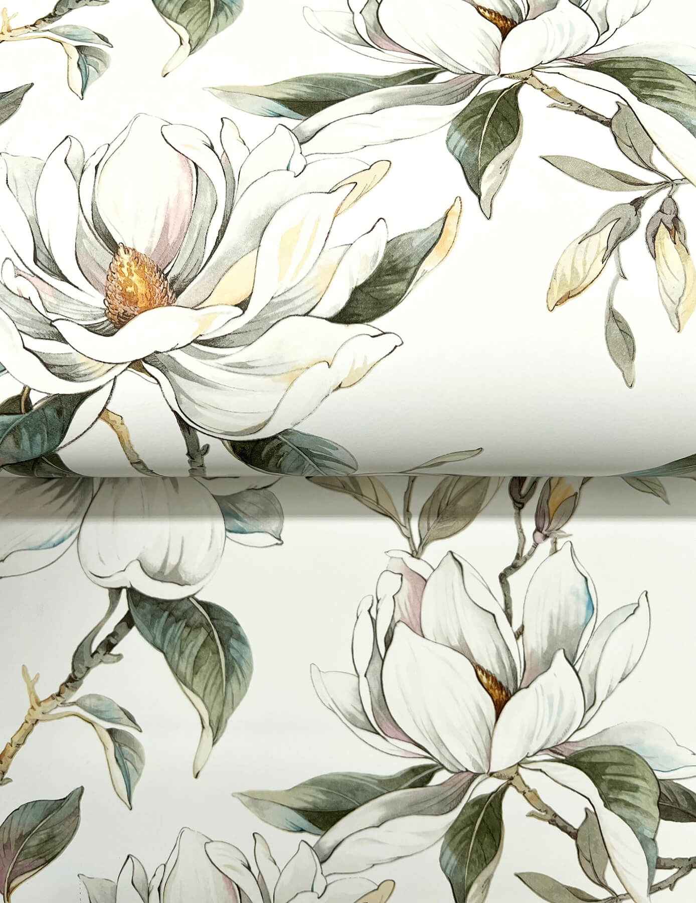 Garden Jewels White Wallpaper - York Wallcoverings - DF3311 - York Wallcoverings Wallpaper