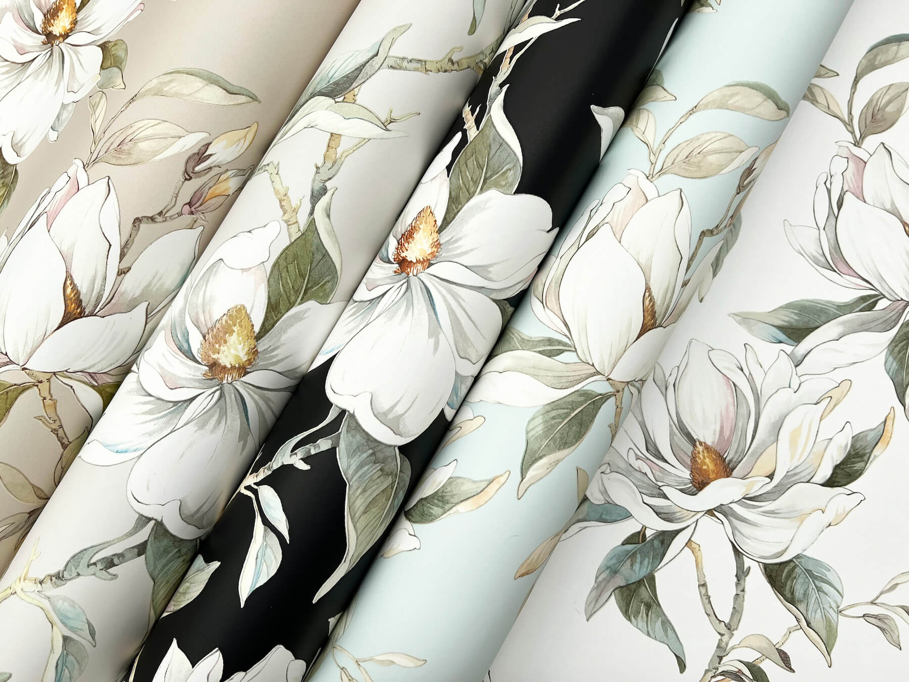 garden-jewels-white-wallpaper-york-wallcoverings-df3311 - York Wallpaper Wallpaper