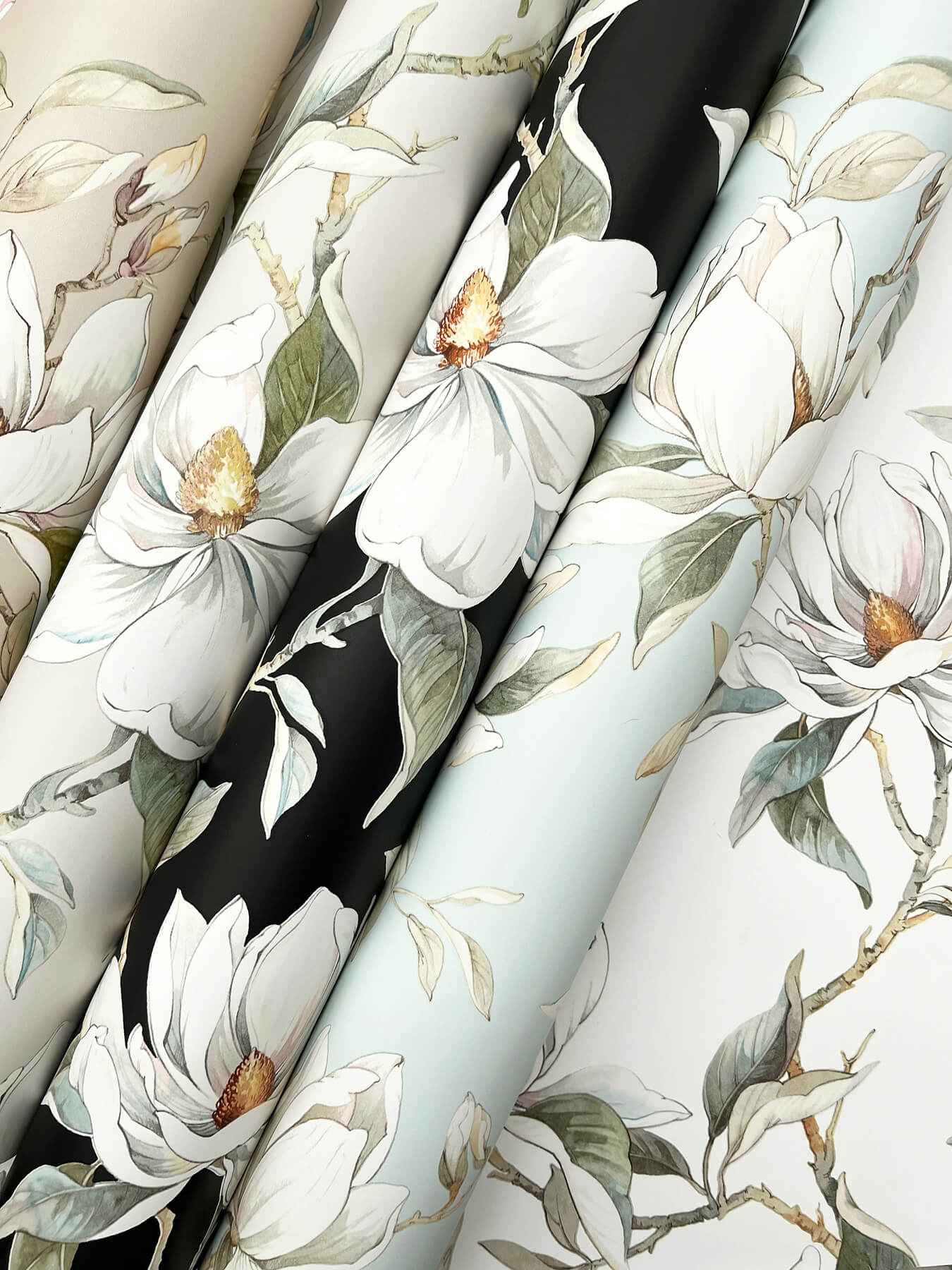 Garden Jewels Warm Grey Wallpaper - York Wallcoverings - DF3314 - York Wallcoverings Wallpaper