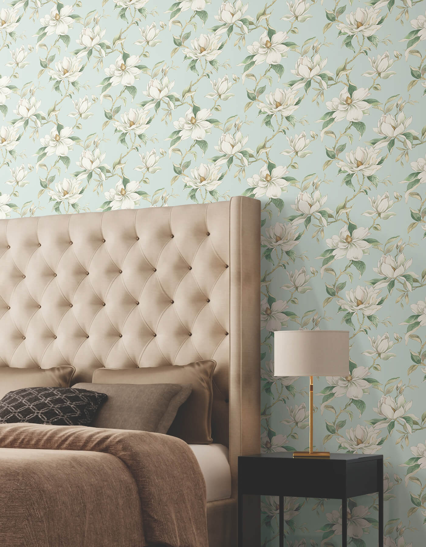 garden-jewels-spa-wallpaper-york-wallcoverings-df3315 - York Wallcoverings Wallpaper