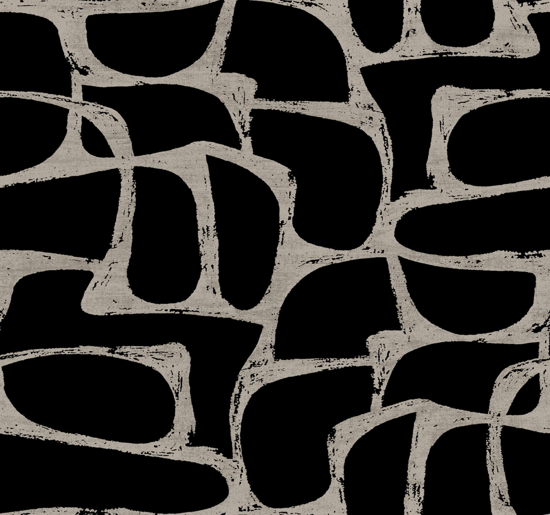 craftsman-geometric-black-wallpaper-york-wallcoverings-df3352 - York Wallpaper Wallpaper