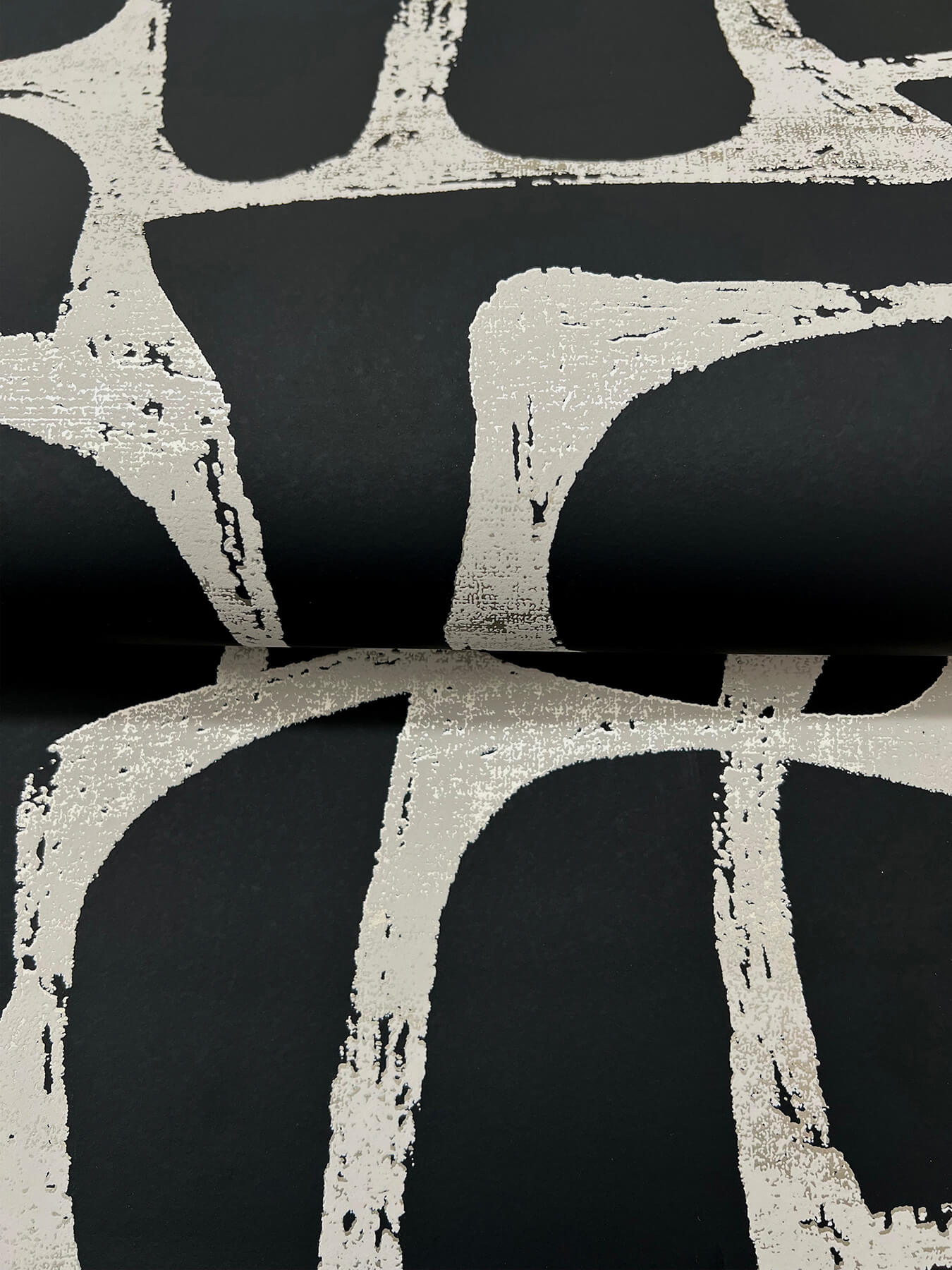 craftsman-geometric-black-wallpaper-york-wallcoverings-df3352 - York Wallpaper Wallpaper
