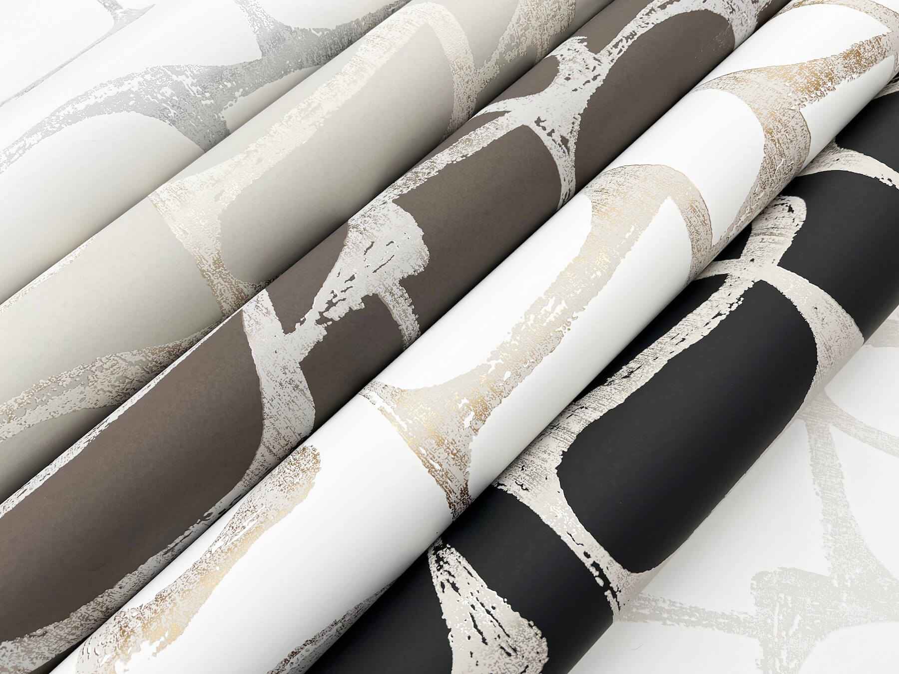 Craftsman Geometric Taupe Wallpaper - York Wallcoverings - DF3354 - York Wallcoverings Wallpaper