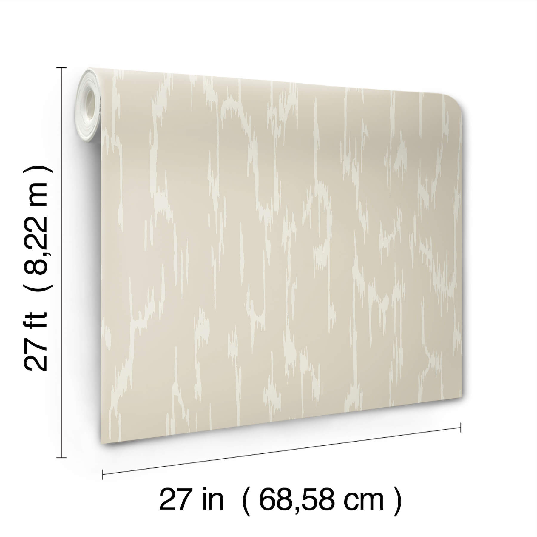 flowing-taupe-wallpaper-york-wallcoverings-df3364 - York Wallpaper Wallpaper