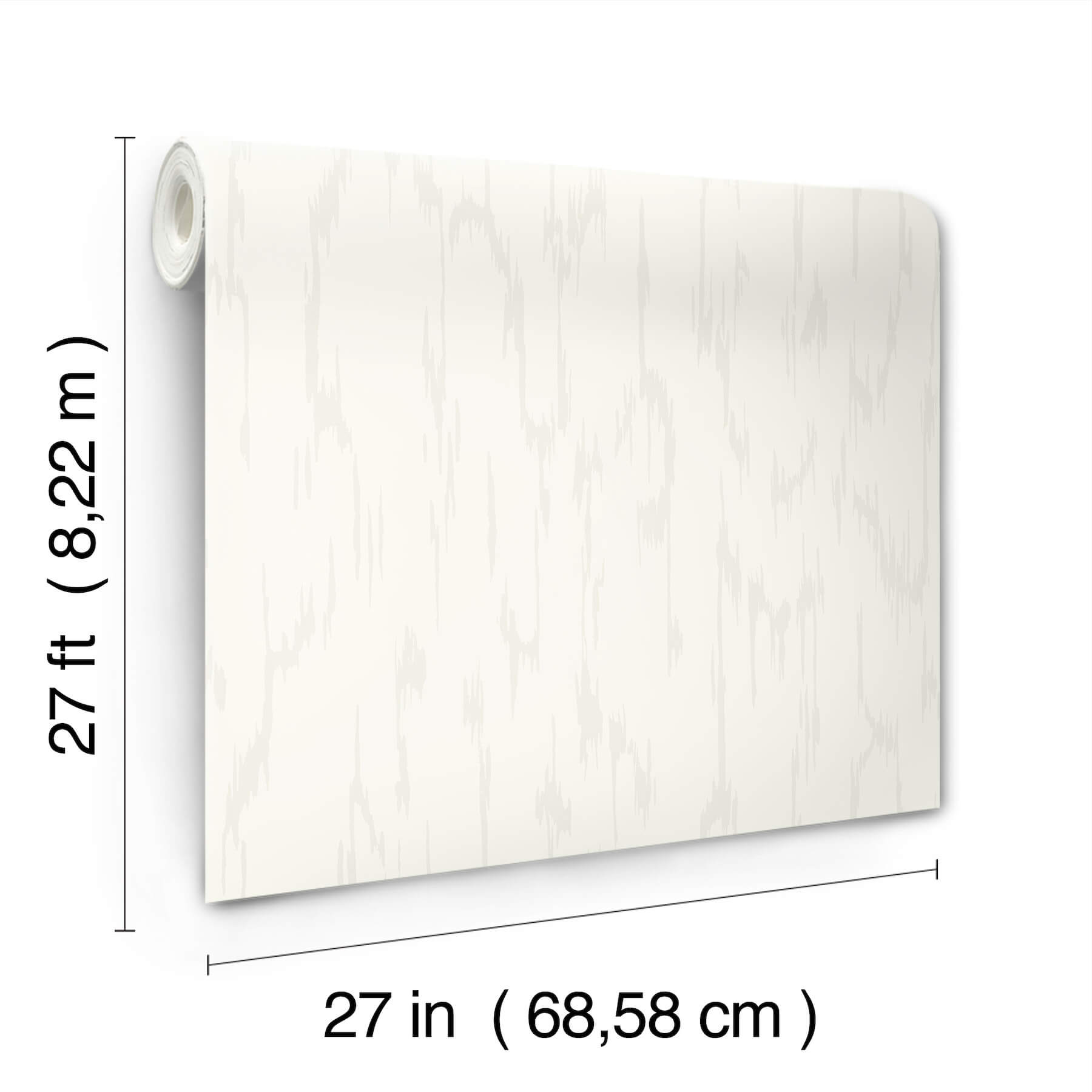 flowing-white-wallpaper-york-wallcoverings-df3365 - York Wallpaper Wallpaper