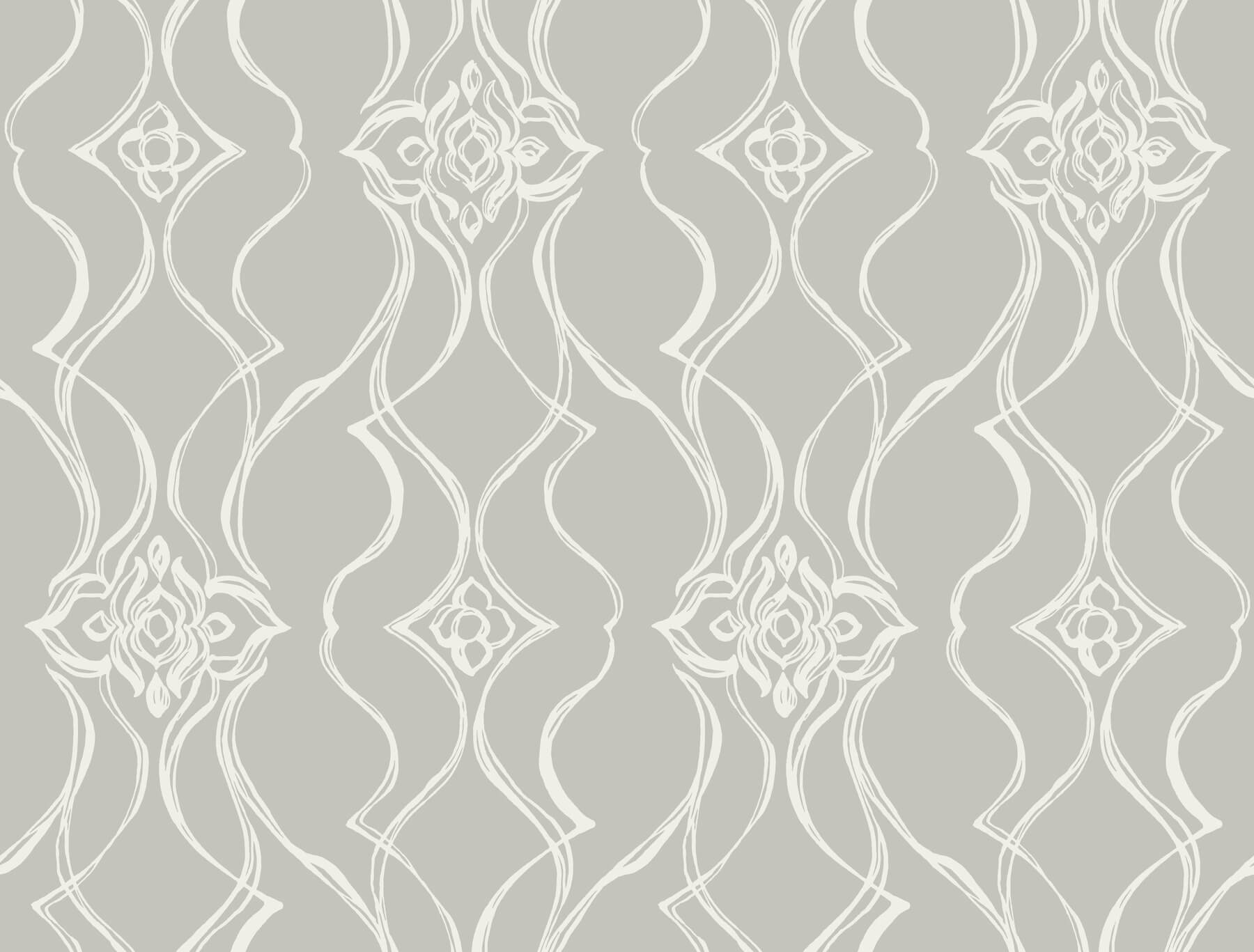 pirouette-grey-wallpaper-york-wallcoverings-df3374 - York Wallcoverings Wallpaper