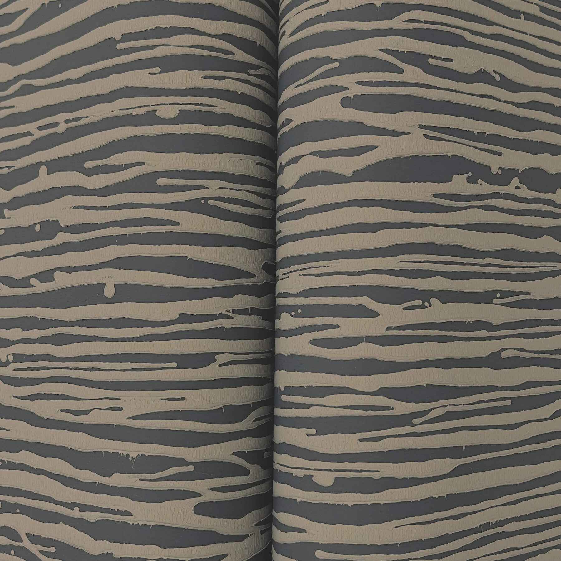 Horizons Charcoal Wallpaper - York Wallcoverings - DF3384