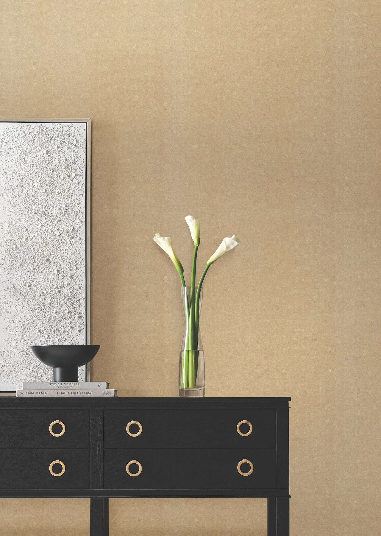 woven-glimmer-antique-gold-wallpaper-york-wallcoverings-df3397 - York Wallpaper Wallpaper