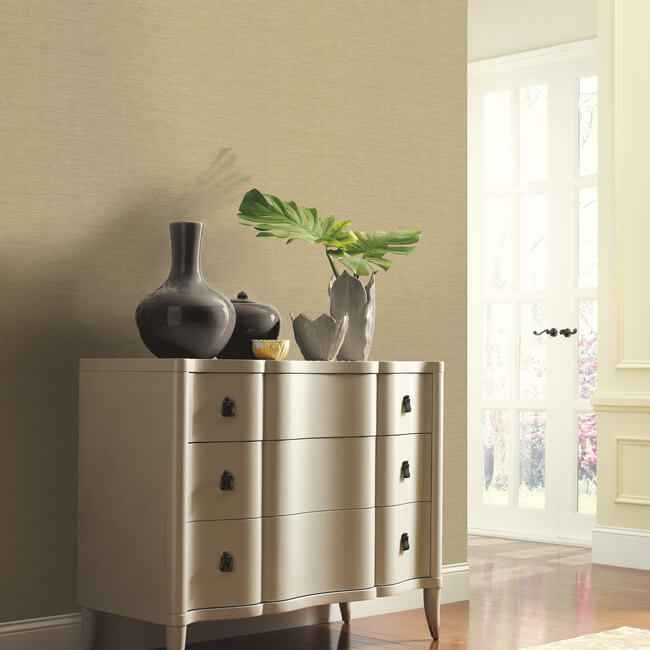 Prairie Textile Wallcovering Sandstone - York Wallcoverings - HW3560R - York Wallcoverings Wallpaper