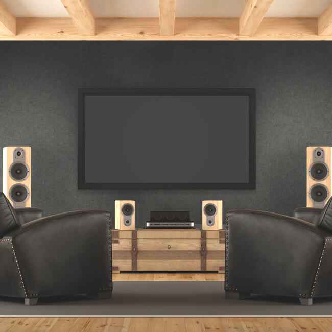 Tribute Acoustical Wallcoverings Gunmetal Gray - York Wallcoverings - HA3345R - York Wallcoverings Wallpaper