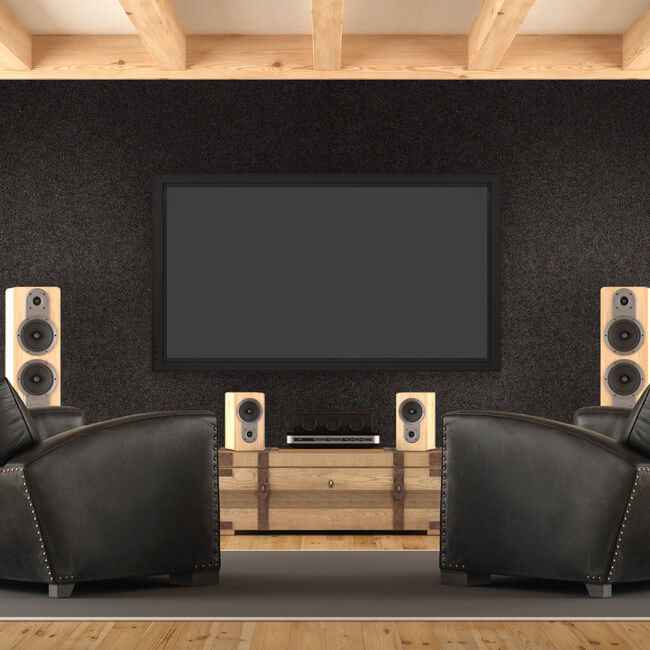 Tribute Acoustical Wallcoverings Charcoal - York Wallcoverings - HA3374R - York Wallcoverings Wallpaper