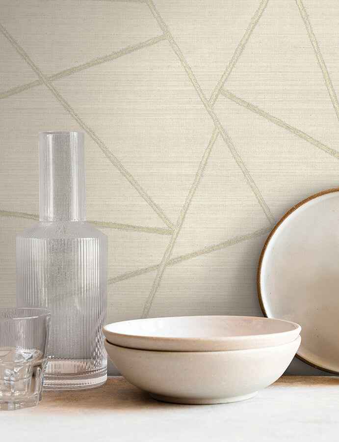 Lisle Ivory Wallpaper - York Wallcoverings - SI6823 - York Wallcoverings Wallpaper