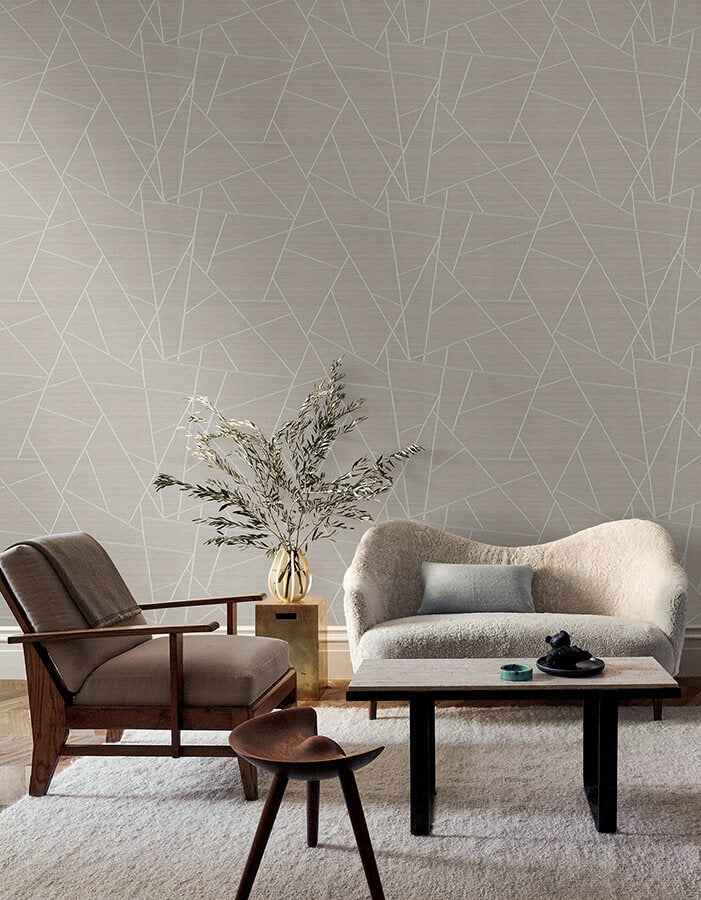 Lisle Smoke Wallpaper - York Wallcoverings - SI6824 - York Wallcoverings Wallpaper
