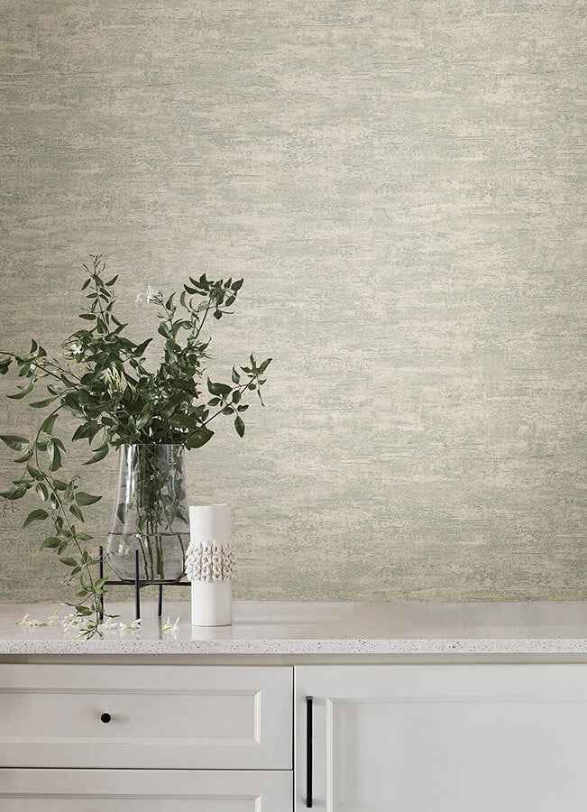 Weathered Stucco Ecru Wallpaper - York Wallcoverings - SI25757 - York Wallcoverings Wallpaper