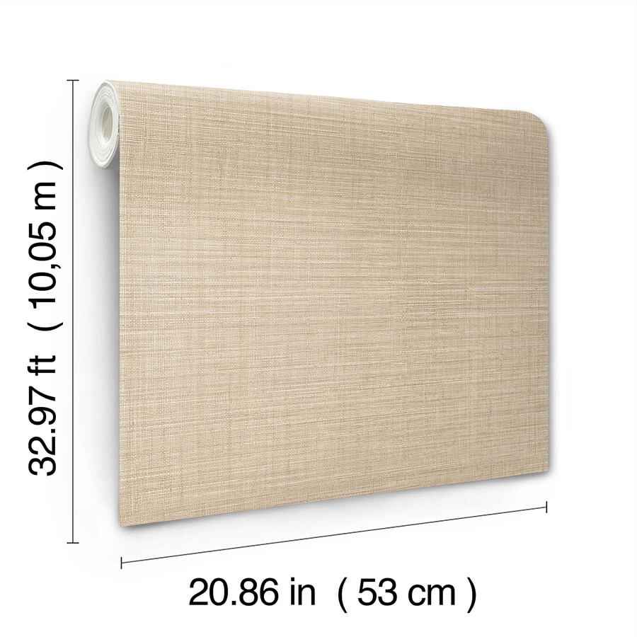 Lotus Silk Wheat Wallpaper - York Wallcoverings - SI25872 - York Wallcoverings Wallpaper