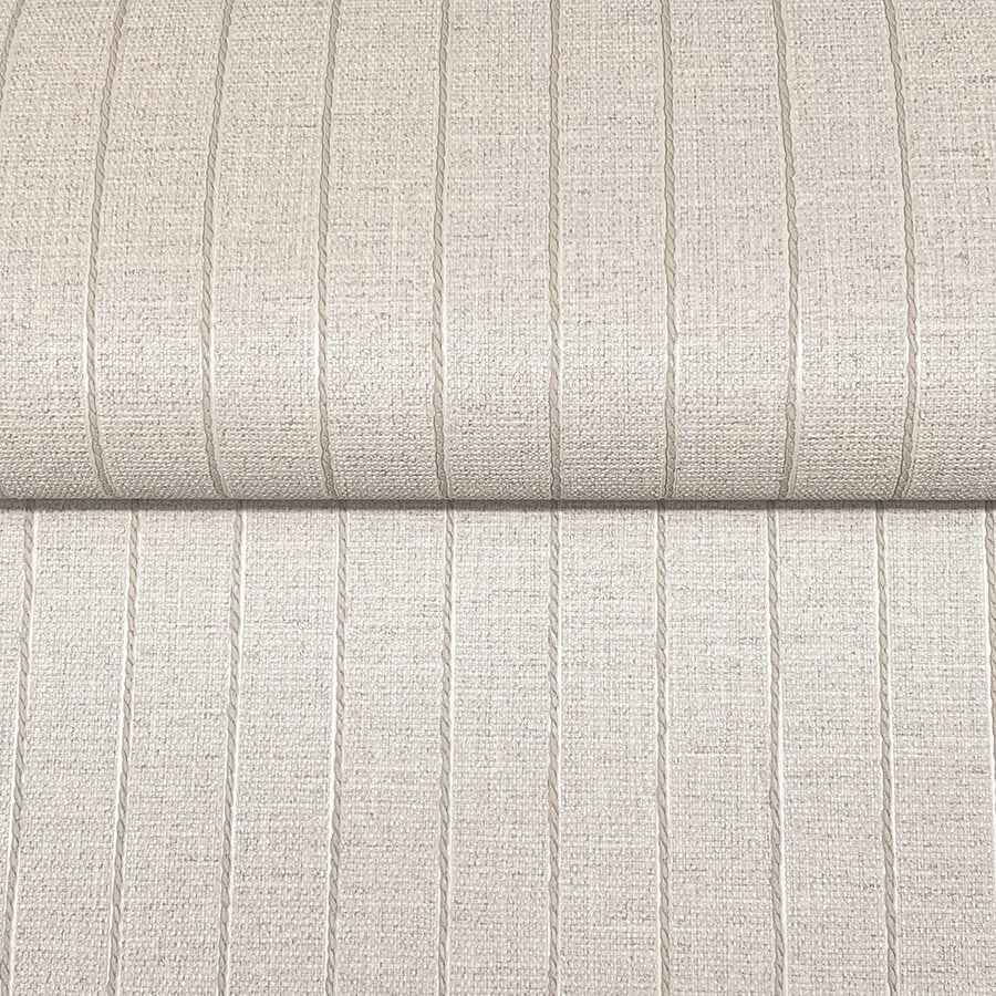 Cording Stripe Pearl Wallpaper - York Wallcoverings - SI26121 - York Wallcoverings Wallpaper