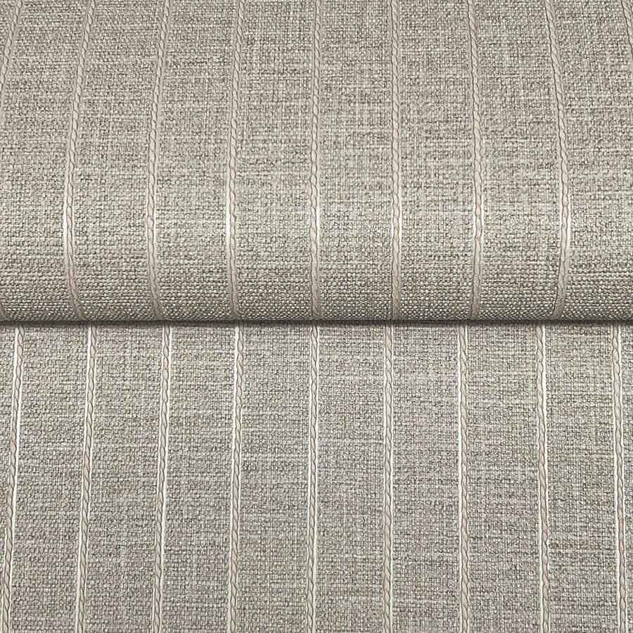 Cording Stripe Smoke Wallpaper - York Wallcoverings - SI26124 - York Wallcoverings Wallpaper