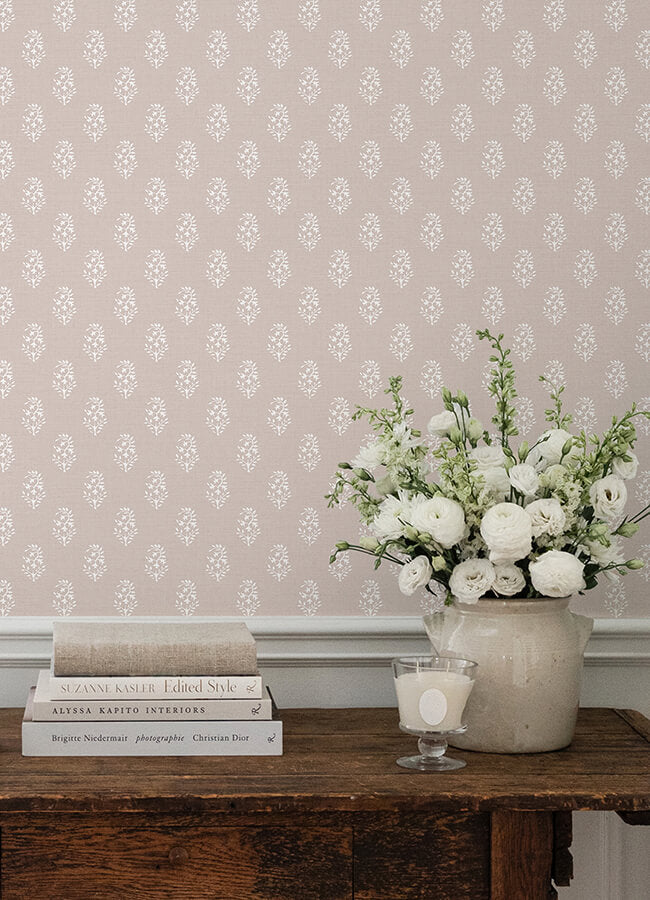 safia-coral-peel-and-stick-wallpaper-york-wallcoverings-nns6514 - York Wallcoverings Wallpaper