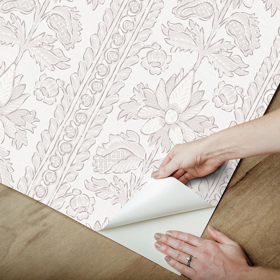 zareen-cashmere-peel-and-stick-wallpaper-york-wallcoverings-nns6516 - York Wallcoverings Wallpaper