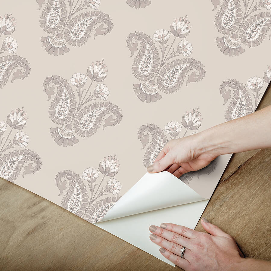 faiza-jute-peel-and-stick-wallpaper-york-wallcoverings-nns6519 - York Wallcoverings Wallpaper