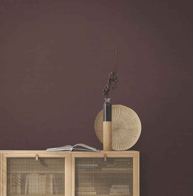Painted Hemp Rumba Red Wallpaper - York Wallcoverings - GRL88188 - York Wallcoverings Wallpaper