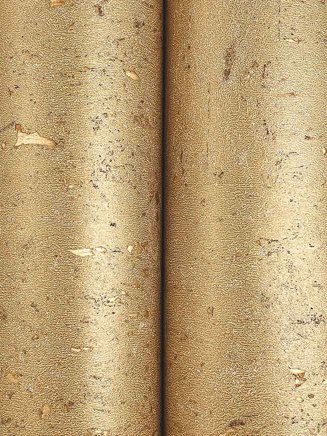 Caldera Cork Antique Gold Wallpaper - York Wallcoverings - GRL88374 - York Wallcoverings Wallpaper