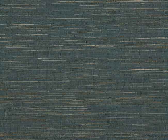 Multicolored Hemp Blue Wallpaper - York Wallcoverings - GRL88378 - York Wallcoverings Wallpaper