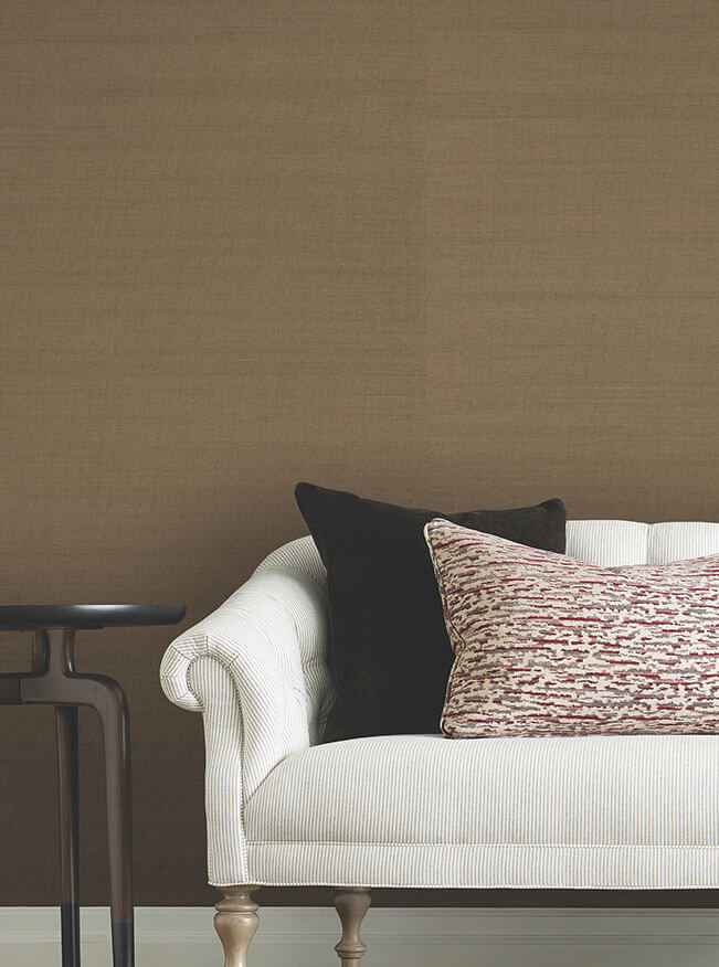 Maguey Sisal Toffee Wallpaper - York Wallcoverings - GRL88411 - York Wallcoverings Wallpaper