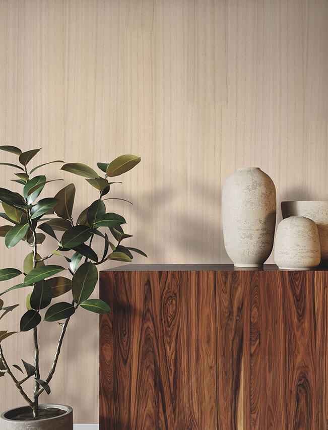 Wood Veneer Beech Wallpaper - York Wallcoverings - GRL88414 - York Wallcoverings Wallpaper