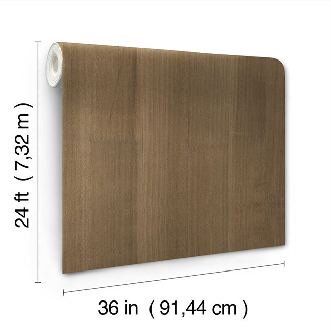 Wood Veneer Oak Wallpaper - York Wallcoverings - GRL88420 - York Wallcoverings Wallpaper