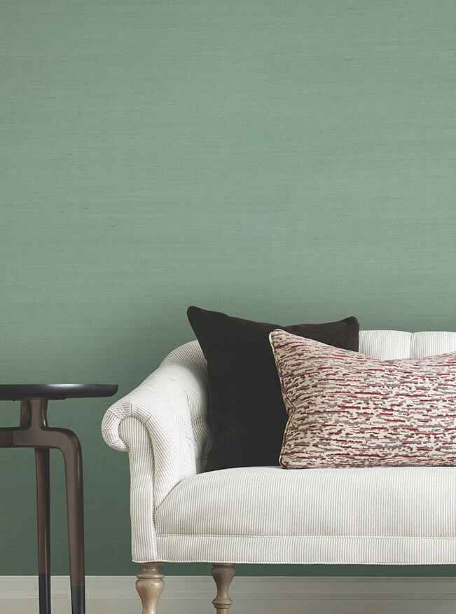 Maguey Sisal Seafoam Wallpaper - York Wallcoverings - GRL88443 - York Wallcoverings Wallpaper