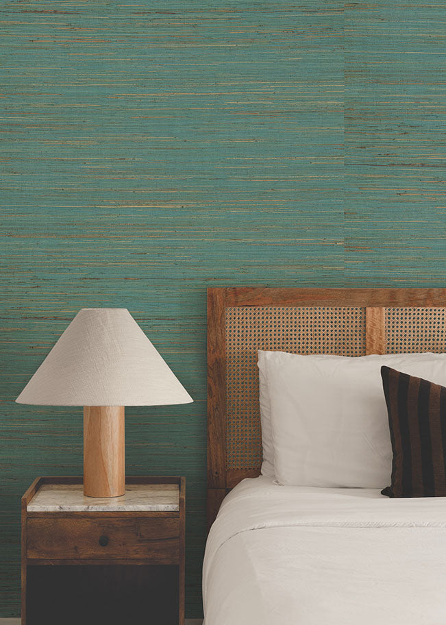multicolored-hemp-aqua-wallpaper-york-wallcoverings-grl88487