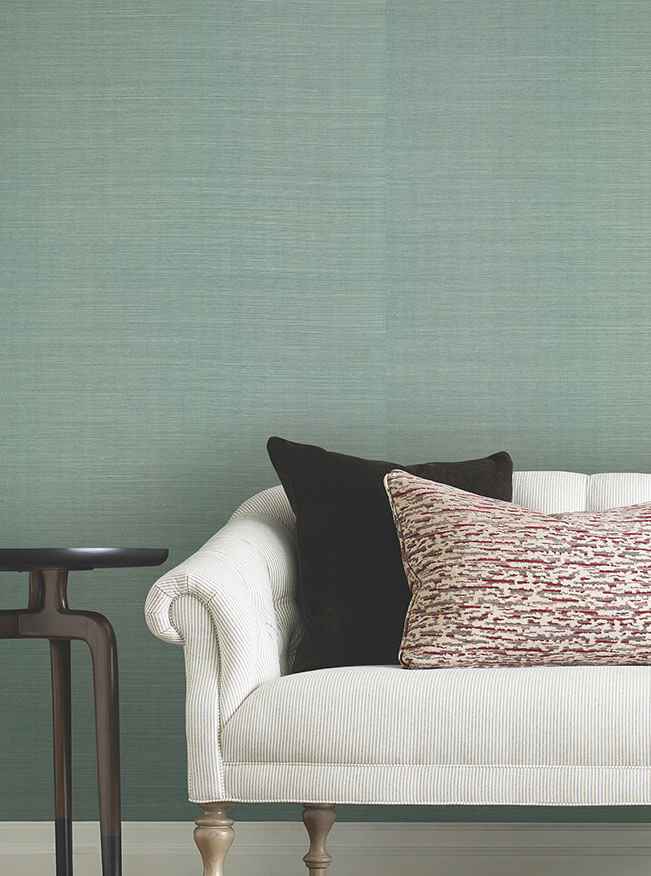 Maguey Sisal Spruce Wallpaper - York Wallcoverings - GV0152NW - York Wallcoverings Wallpaper