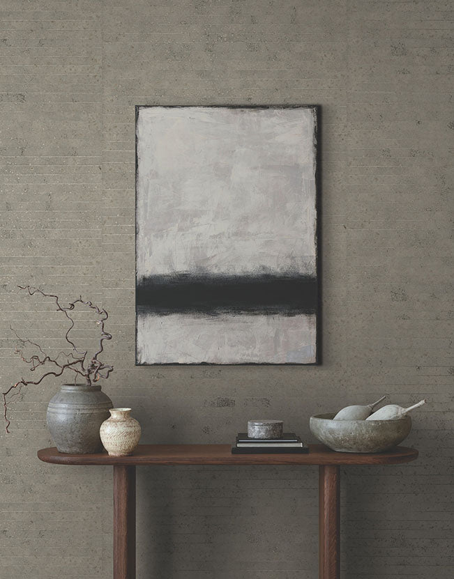 Handcrafted Paper Dark Taupe Wallpaper - York Wallcoverings - YGL7009 - York Wallcoverings Wallpaper