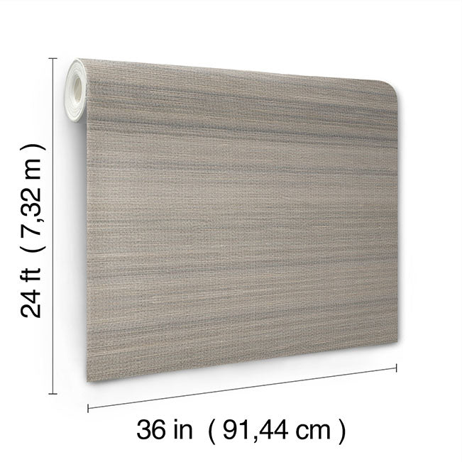 Horizon Abaca Driftwood Wallpaper - York Wallcoverings - YGL7010 - York Wallcoverings Wallpaper