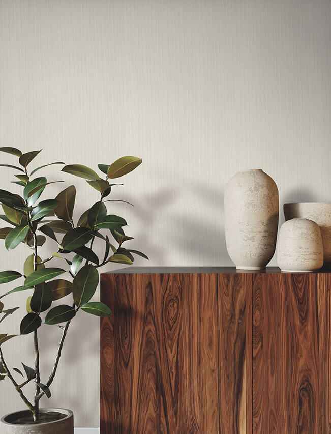Cotton Yarn Soft White Wallpaper - York Wallcoverings - YGL7020 - York Wallcoverings Wallpaper