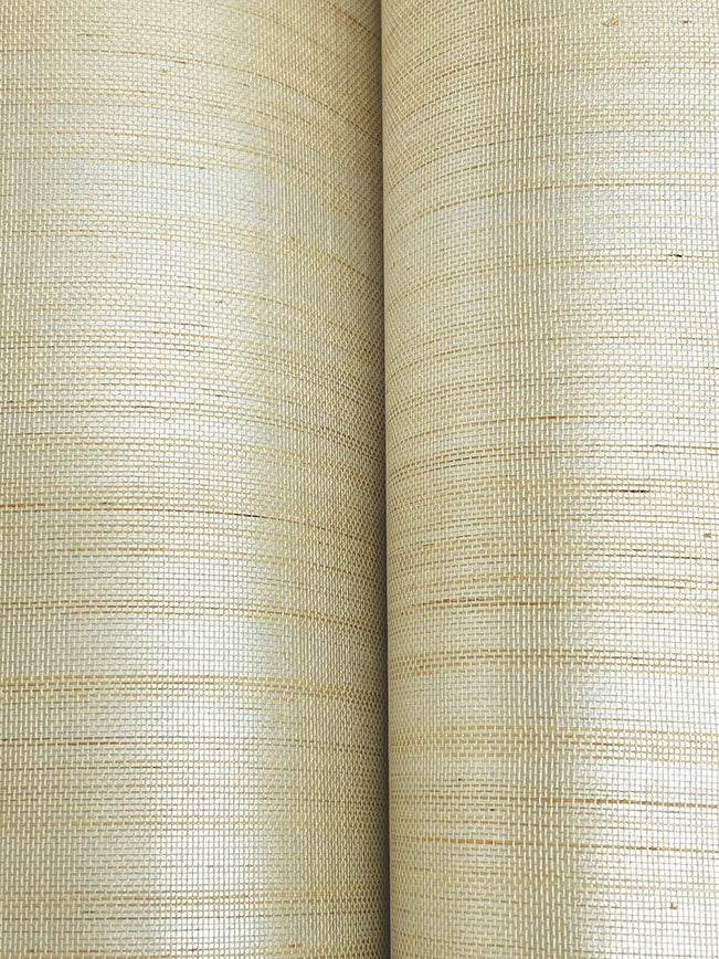 Tailored Abaca White Pearl Wallpaper - York Wallcoverings - YGL7021 - York Wallcoverings Wallpaper