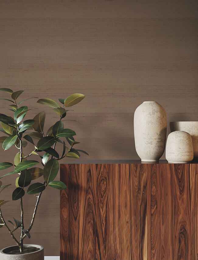 Silk Road Cinnamon Wallpaper - York Wallcoverings - YGL7028 - York Wallcoverings Wallpaper
