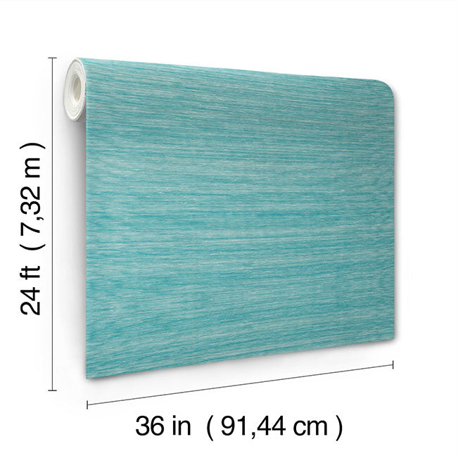 Smooth Abaca Deep Sea Wallpaper - York Wallcoverings - YGL7029 - York Wallcoverings Wallpaper