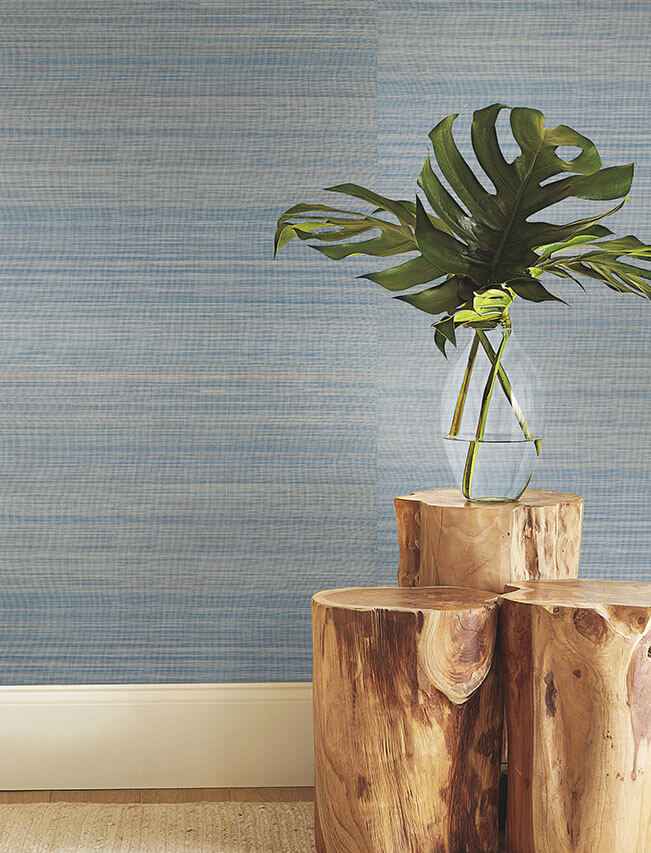 Tailored Abaca Seagrass Wallpaper - York Wallcoverings - YGL7030 - York Wallcoverings Wallpaper
