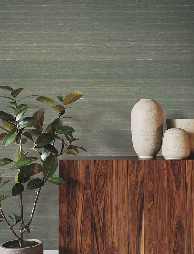 Silk Road Verdigris Wallpaper - York Wallcoverings - YGL7031 - York Wallcoverings Wallpaper