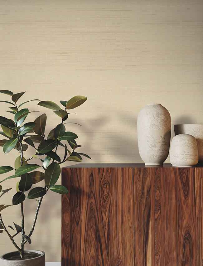 Fine Abaca Oak Wallpaper - York Wallcoverings - YGL7046 - York Wallcoverings Wallpaper