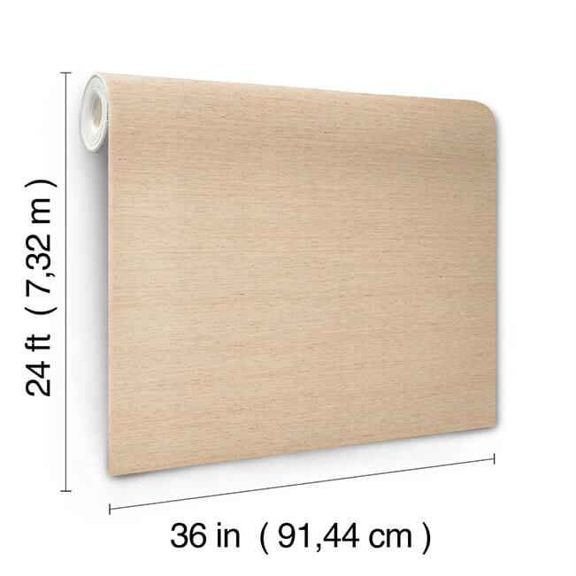 Nature's Abaca Oat Wallpaper - York Wallcoverings - YGL7052 - York Wallcoverings Wallpaper