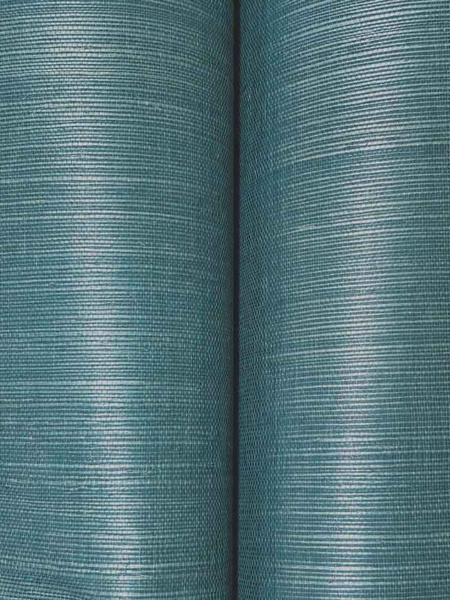 Maguey Sisal Aegean Blue Wallpaper - York Wallcoverings - YGL7063 - York Wallcoverings Wallpaper