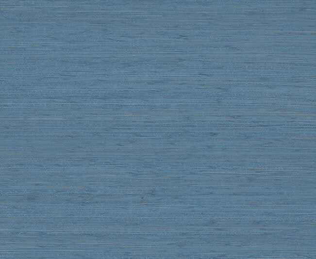 Painted Hemp Tuscan Blue Wallpaper - York Wallcoverings - YGL7066