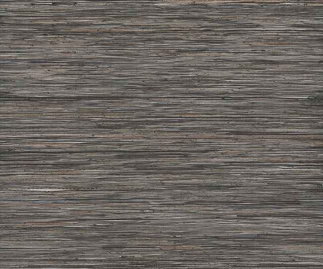 Shimmering Hemp Black / Silver Wallpaper - York Wallcoverings - YGL7077 - York Wallcoverings Wallpaper