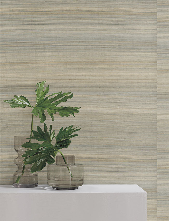 Horizon Abaca Latte Wallpaper - York Wallcoverings - YGL7091 - York Wallcoverings Wallpaper
