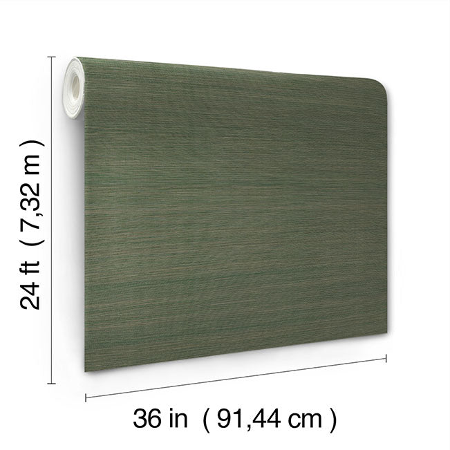 Smooth Abaca Forest Wallpaper - York Wallcoverings - YGL7092 - York Wallcoverings Wallpaper
