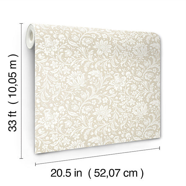 hague-beige-floral-trail-wallpaper-york-wallcoverings-4173-27625