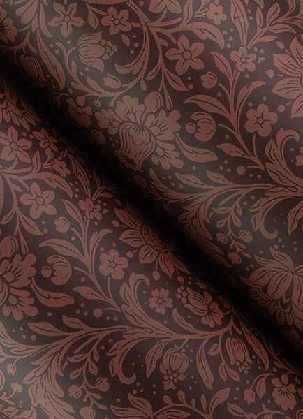 Hague Burgundy Floral Trail Wallpaper - York Wallcoverings - 4173-27627 - York Wallcoverings Wallpaper